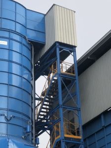 SILO STOCCAGGIO POLVERI IMPIANTO FUMI